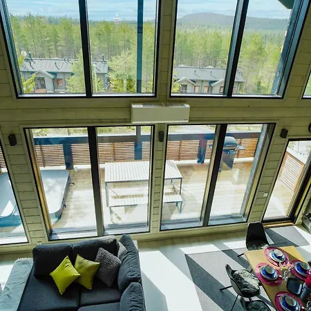 Twin 3 Bedroom With Jacuzzi By Rukalodges Huvilat Ruka