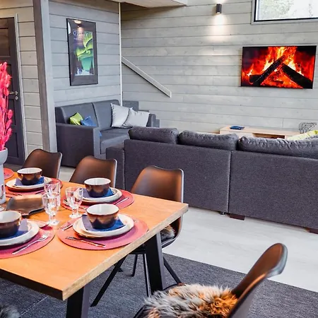 Twin 3 Bedroom With Jacuzzi By Rukalodges Huvilat Ruka