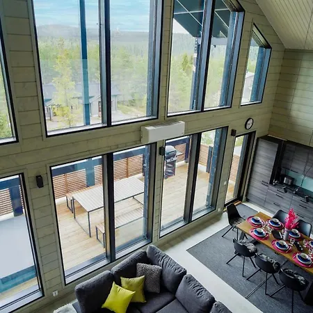 Huvilat Twin 3 Bedroom With Jacuzzi By Rukalodges Ruka
