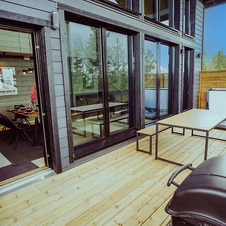 Twin 3 Bedroom With Jacuzzi By Rukalodges Huvilat Ruka